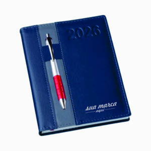 Agenda Diária Capa Vertical Personalizada