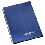 Caderno de Negócio Capa Metalizada. Código 271L_Azul