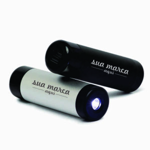 Power Bank 4.000mAh com Lanterna Personalizado