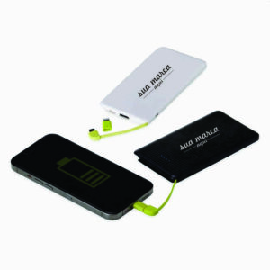 Power Bank 5.000mAh com Indicador LED Personalizado